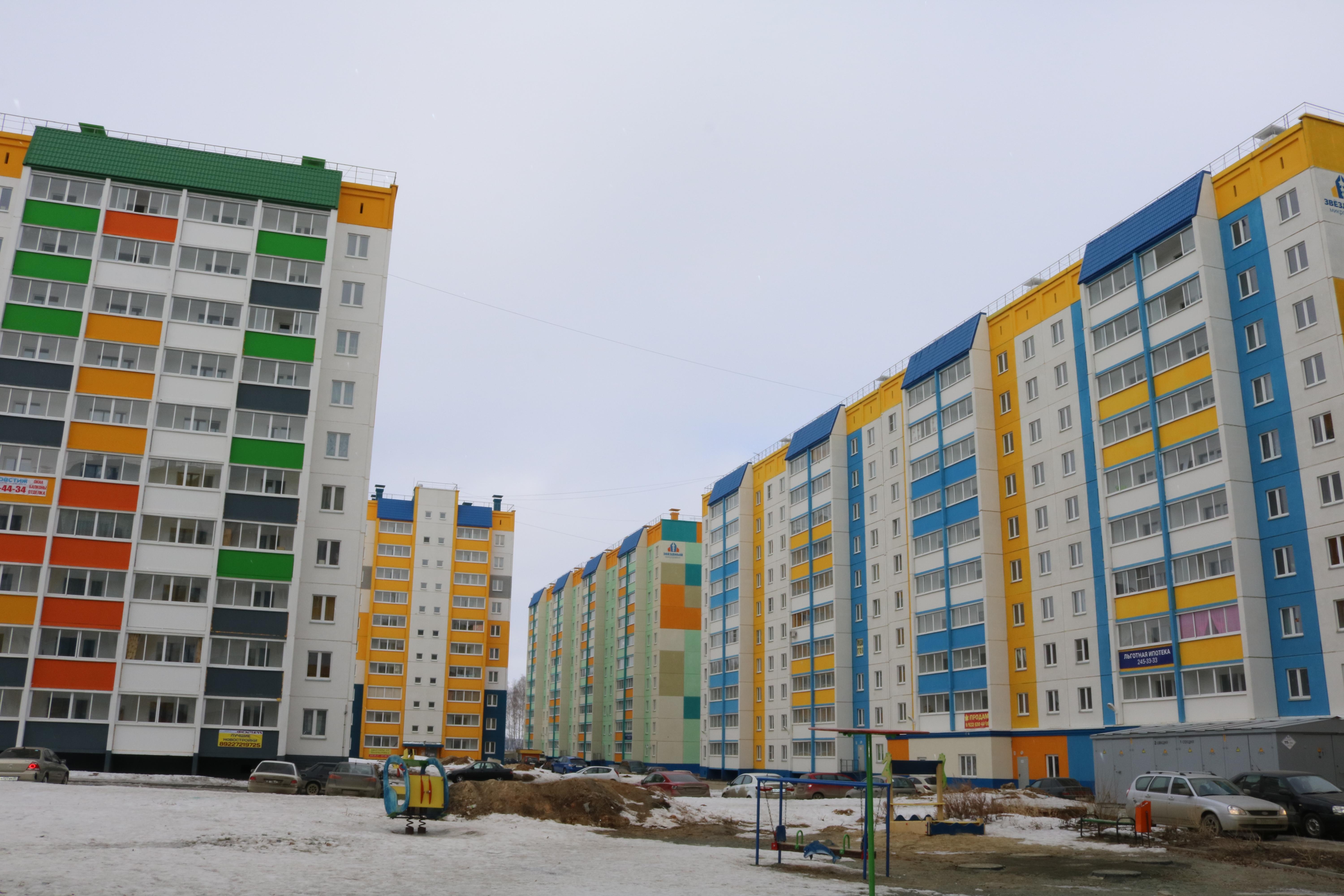 Ввод жилых домов в Сосновском районе увеличивается.