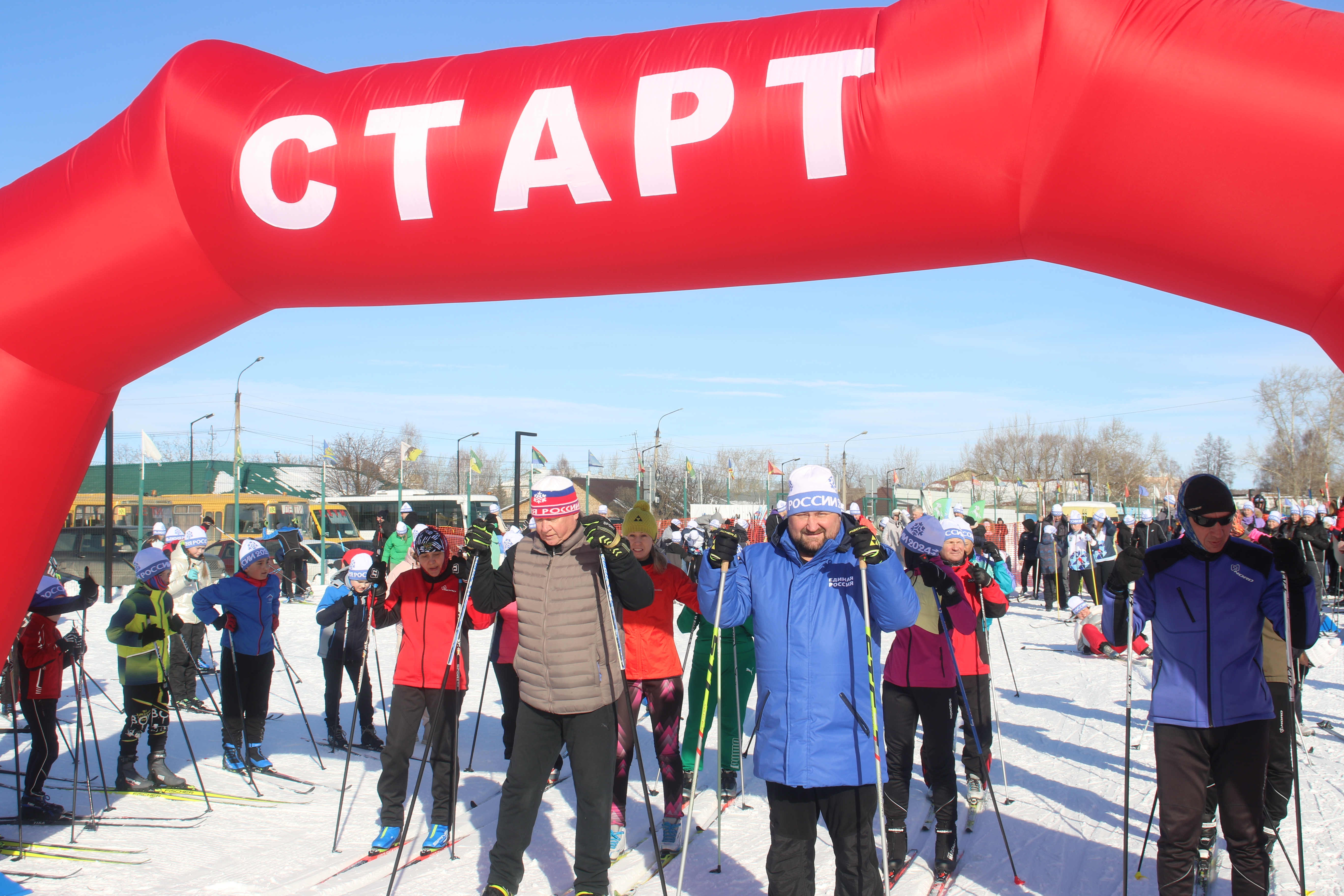 Ежегодная массовая гонка «Лыжня России»