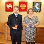 В администрации Сосновского района молодым гражданам вручили первые паспорта
